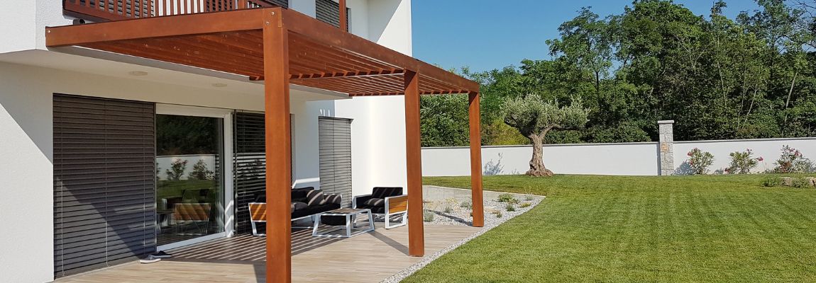 pergola de fusta jardí · pérgola de madera jardín